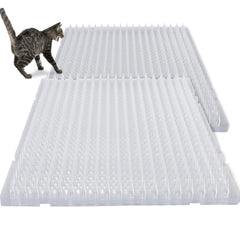 Nuanchu tapete repelente de gato transparente para uso exterior y protección de muebles.