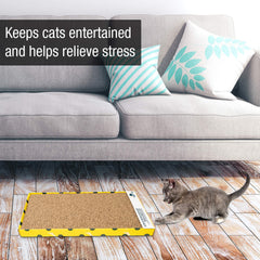 Incluye hierba aromática premium para gatos, aroma que estimula el juego