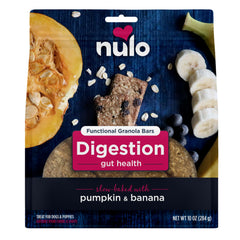 Nulo barra granola funcional bolsa-10oz: snack delicioso para perros sin sal añadida