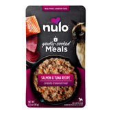 Nulo comidas cocidas suavemente con salmón y atún, bolsa 24 lista para servir.