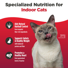 Nulo Freestyle Indoor Chat: poil brillant grâce aux oméga et nutriments clés.