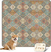 Nunubaby almohadilla reutilizable crema 36x36, protege suelos y jaulas con absorción confiable.