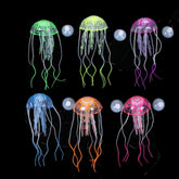 NUOMI medusas artificiales para acuario, decoración realista que se mueven con el flujo.