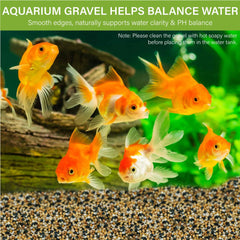 NUPICK grava para acuario, textura terrosa para un paisaje realista.