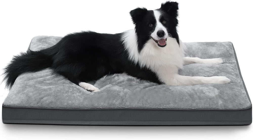 Cama NUPIDA para jaula de perro felpa impermeable, confort suave y protección ante accidentes