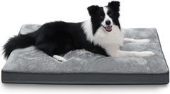 Cama NUPIDA para jaula de perro felpa impermeable, confort suave y protección ante accidentes