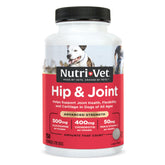 Nutri-Vet Advanced Strength Hip & Joint: frasco con tabletas para movilidad diaria de tu perro.