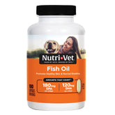 Nutri-Vet Aceite de Pescado para perros promueve pelaje sano y brillante.