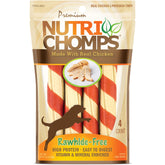 NutriChomps Twists de 6 pulgadas sabor pollo real para perros