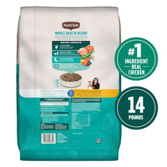 Kibble crujiente de Nutrish Indoor Complete en cuenco
