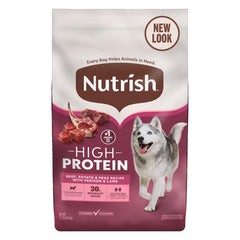 Nutrish Peak bolsa de comida para perros con carne y venado para músculos magros