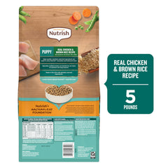 Nutrish Rachael Ray, fórmula veterinaria revisada para cachorros.