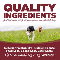 NutriSource con omega-3 y omega-6 para pelaje saludable.