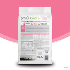 NutriSource Pure Vita con salmón y guisantes, ingredientes de alto valor para gatos.