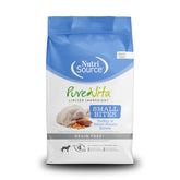 NutriSource Pure Vita saco de 12 lb con pavo, práctico para alimentar a tu perro
