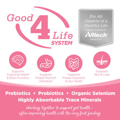 Detalle de salmón y guisantes, ingredientes clave de NutriSource Pure Vita.