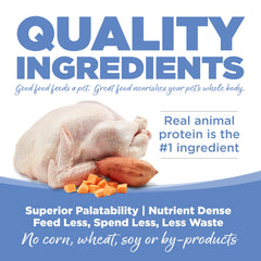NutriSource Pure Vita tazón de perro con comida, lista para servir