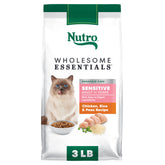 Nutro croquetas para gatos con pollo-arroz-guisantes para digestión suave