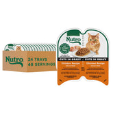 Nutro Perfect Portions conservas pollo y salmón en salsa para gatos activos