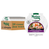 Nutro So Simple bandeja de 60 g, complemento húmedo para mezclar con croquetas.