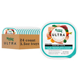 Nutro Ultra Senior Pate con pollo, sabor alto y fácil de comer para perros mayores.