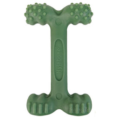 Nylabone Easy-Hold con agarres de patas facilita masticar desde cualquier ángulo para perros activos.