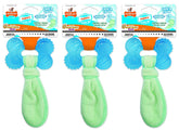 Juguetes Chill 'n Chew de Nylabone: paquete de 3 para dentición en cachorros.