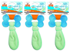 Juguetes Chill 'n Chew de Nylabone: paquete de 3 para dentición en cachorros.