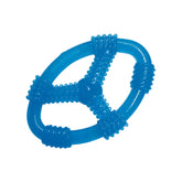 Nylabone Spin Tug Play: juguete cachorros azul para juego interactivo.