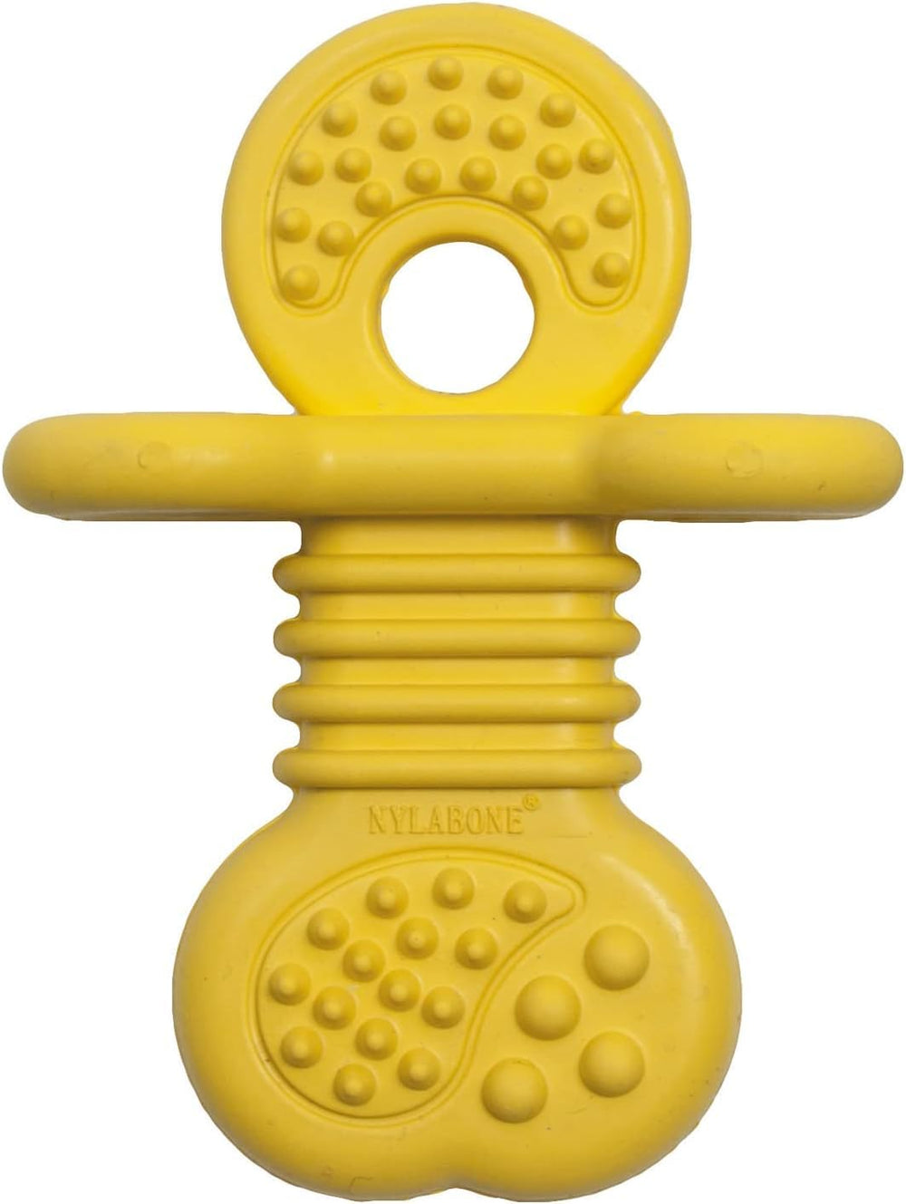 Mordedor Nylabone para cachorros de goma sabor vainilla para calmar dentición