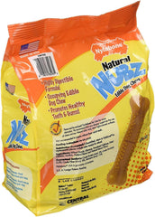Nylabone Natural Nubz, paquetes 22 piezas por bolsa, masticación agradable para perros