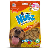 Nylabone Nubz natural hueso para perro grande, fomenta masticación controlada
