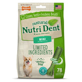 Nylabone Nutri Dent, escobillas 360, limpieza dental de perros pequeños