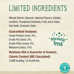 Nylabone Nutri Dent, textura natural, masticable agradable para perros.