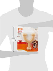 Nylabone Original Wishbone hecho en Estados Unidos para calidad y producción responsable.