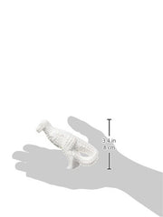 Nylabone con sabor a pollo mantiene el interés durante la sesión de juego.