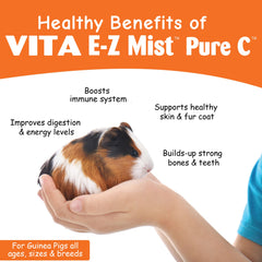 Oasis Conejillo de Indias Pure C Vita Niebla, contenido de alta potencia para vitamina C.