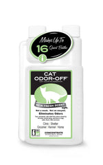 Odorcide Thornell Cat Odor-Off concentrado en bote de 16 oz, elimina olor de orina de gato.