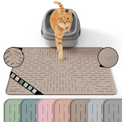 OHMO almuhadilla-arena-gato bordes-elevados atrapan arena y reducen derrames