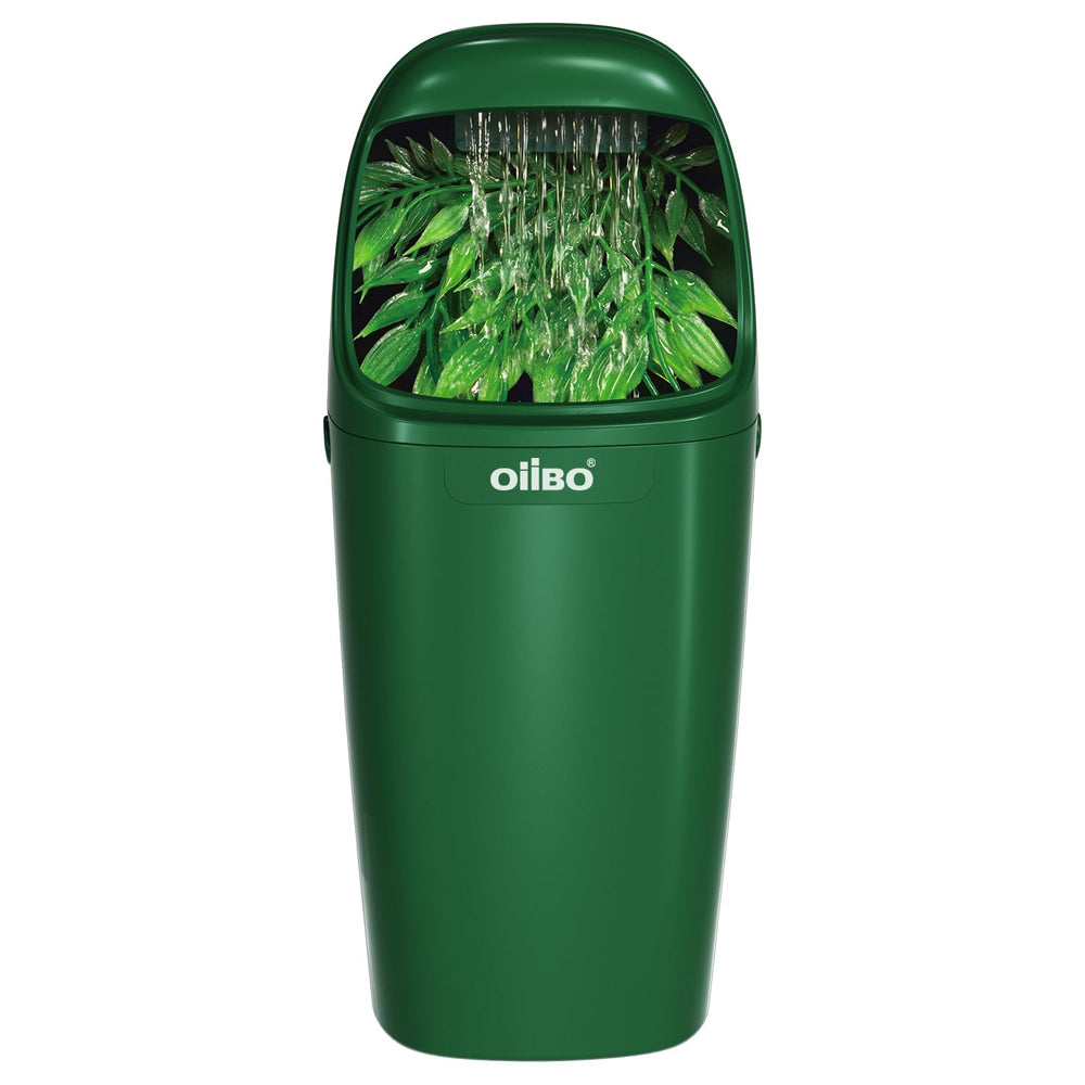 Oiibo bebedero reptil flujo de agua continuo para beber natural