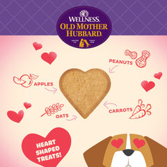 Old Mother Hubbard Bits of Love P-Nuttier, ingredientes naturales para snacks seguros.