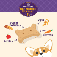 Old Mother Hubbard galletas mini, ingredientes naturales y horneado lento de calidad.