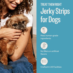 Ollie jerky de salmón y coco, ingredientes simples sin aditivos