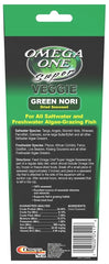Omega One Nori Verde, uso en acuario para apoyar la nutrición de peces herbívoros