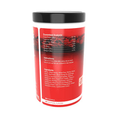 Omega One Super Color Flakes, muestra de colores intensos en acuario.