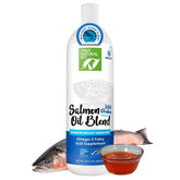 Only Natural Pet aceite salmon wild-alaskan frasco: piel suave y pelaje brillante