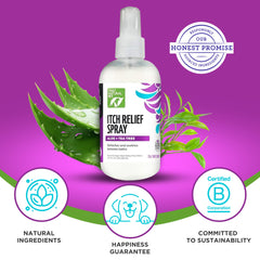 Only Natural Pet spray para perros facilita aplicación suave y rápida
