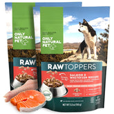 Only Natural Pet Raw Toppers: bolsa 2 packs para complementar la dieta canina