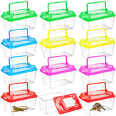 ONLYFU caja de reptiles con vista lateral para observar claramente