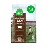 Open Farm croquetas para gato cordero, nutrición completa para felinos activos.